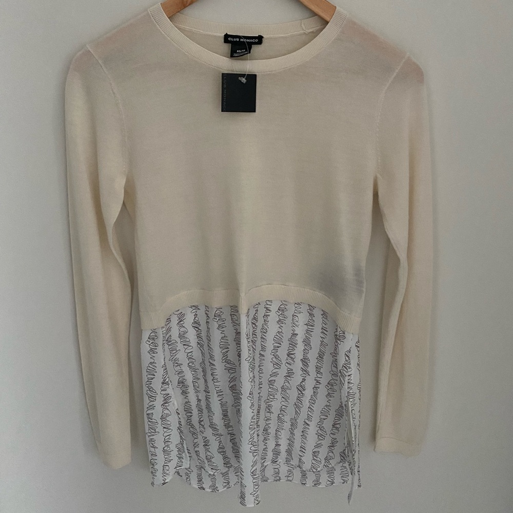 NWT Club Monaco Azadeh sweater